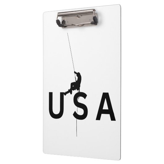USA Bergsteigen Klemmbrett (Links)