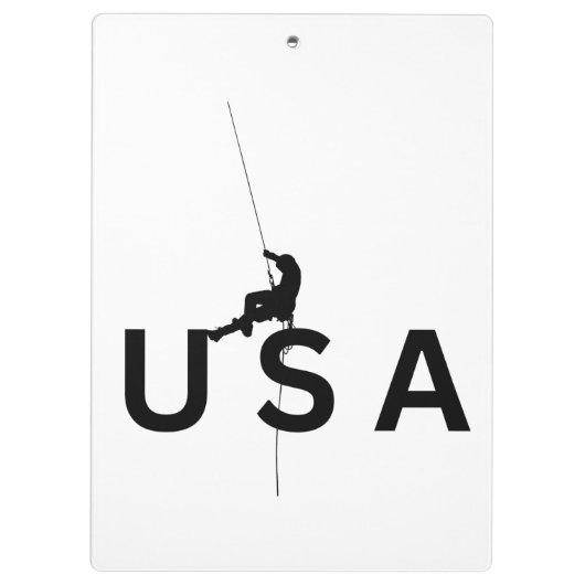 USA Bergsteigen Klemmbrett (Rückseite)