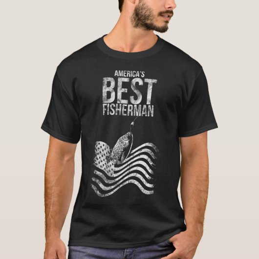USA bester Fischer T-Shirt (Vorderseite)