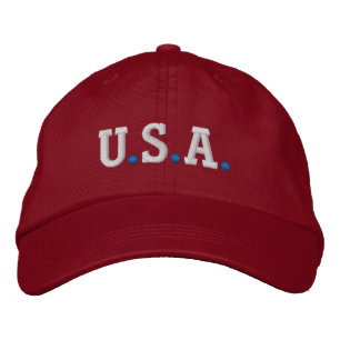 USA BESTICKTE BASEBALLKAPPE
