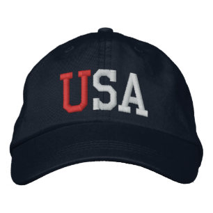 USA BESTICKTE BASEBALLKAPPE