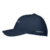 USA BESTICKTE BASEBALLKAPPE (Links)