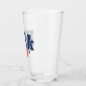 USA Bier Glas (Links)