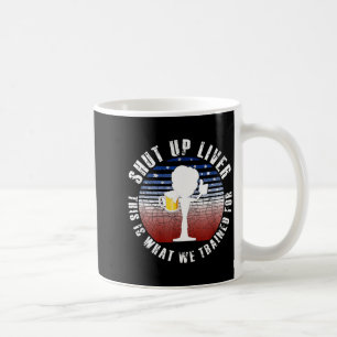 USA Biertrinkteam Lustiger Tag Amerikanisches Gesc Kaffeetasse