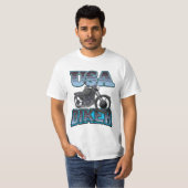 USA Biker Logo T-Shirt (Vorne ganz)