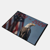 USA Birthday Fußmatte (Schrägansicht)