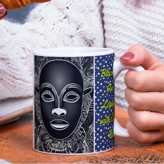 USA Black History Mont Kaffee Tasse