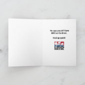 USA BMX erhalten wohle Karte (Innenseite)