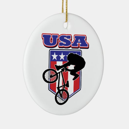 USA BMX KERAMIK ORNAMENT (Rechts)