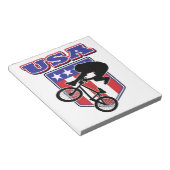 USA BMX NOTIZBLOCK (angewinkelt)