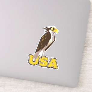 USA Bold Eagle Aufkleber