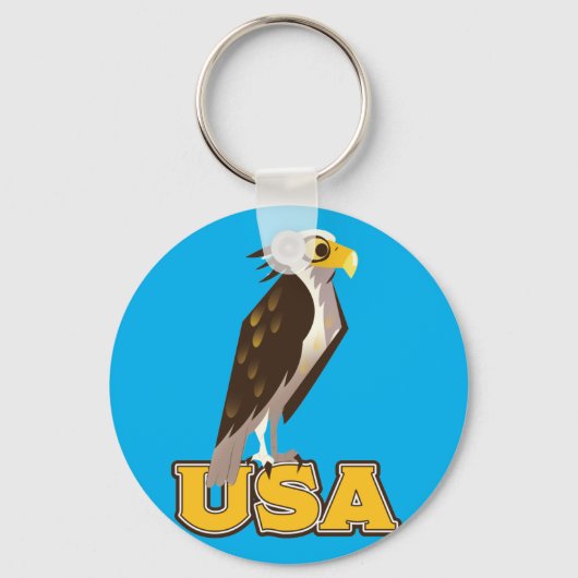 USA Bold Eagle Schlüsselanhänger (Vorderseite)