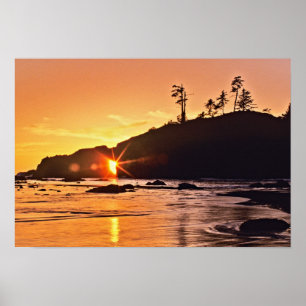 USA, Bundesstaat Washington, Olympic National Park Poster