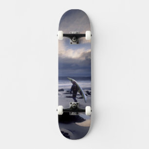 USA, Bundesstaat Washington, Olympic National Park Skateboard