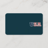 USA Business Card Visitenkarte (Vorderseite)