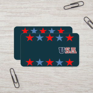 USA Business Card Visitenkarte