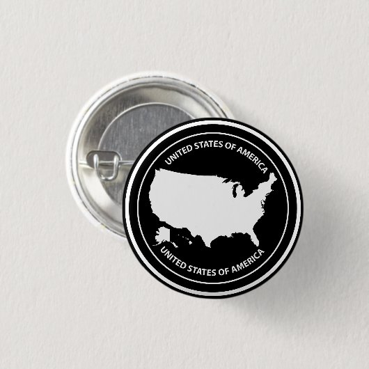 USA BUTTON (Vorne & Hinten)