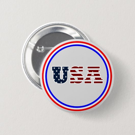 USA Button (Vorne & Hinten)