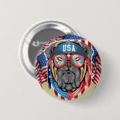USA BUTTON (Vorne & Hinten)