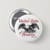 USA BUTTON (Vorne & Hinten)