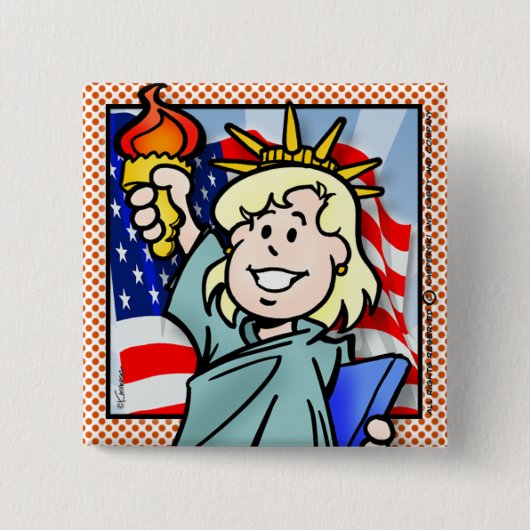 USA BUTTON (Vorderseite)