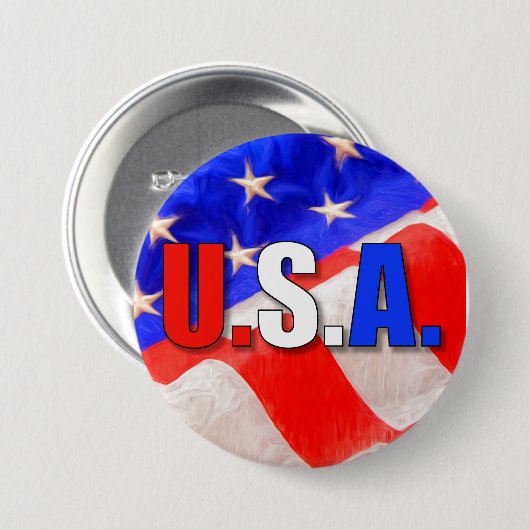 USA BUTTON (Vorne & Hinten)