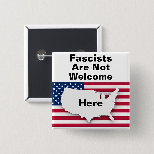 USA Button (Vorne & Hinten)