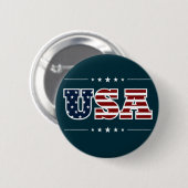 USA Button (Vorne & Hinten)