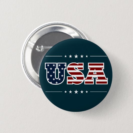 USA Button (Vorne & Hinten)