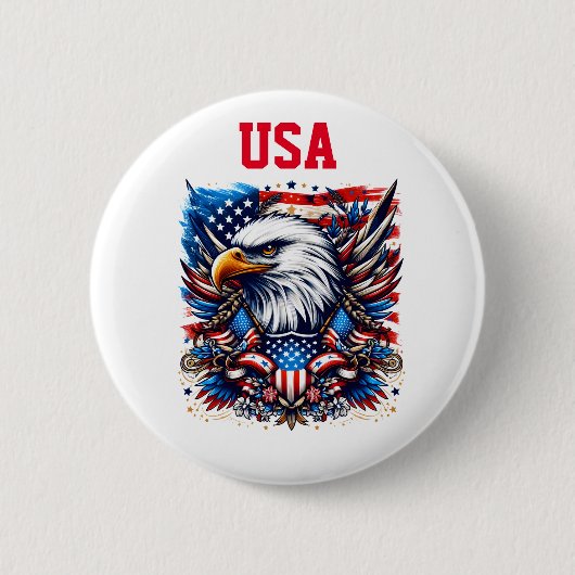 USA-Button Button (Vorderseite)