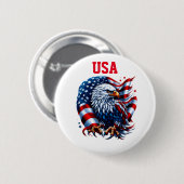 USA-Button Button (Vorne & Hinten)