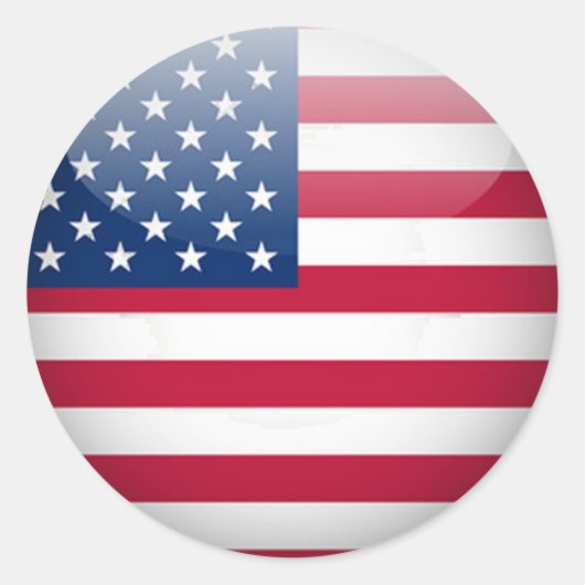 USA Button Stickers 1½ Inch (Blatt 20) (Vorderseite)