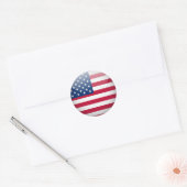 USA Button Stickers 1½ Inch (Blatt 20) (Umschlag)