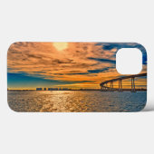 USA, CA, San Diego-Coronado Bay Bridge Case-Mate iPhone Hülle (Rückseite (Horizontal))