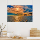 USA, CA, San Diego-Coronado Bay Bridge Poster (Küche)