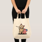USA Cairn Terrier Lebensmittelgeschäft Tasche (Vorderseite (Produkt))