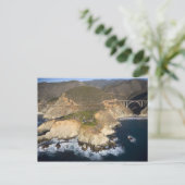 USA. California. Großer Sur. Bixby Bridge Postkarte (Stehend Vorderseite)