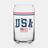 USA Can Glas (Vorderseite)