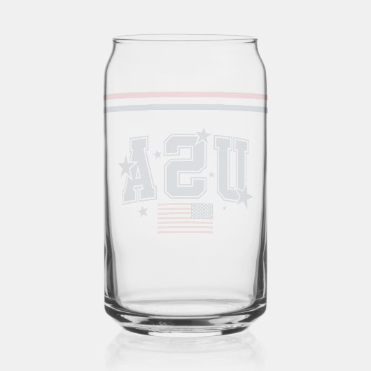 USA Can Glas (Rückseite)