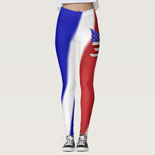 USA Canada Pants Women's US Canada Leggings (Vorderseite)
