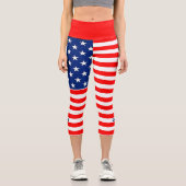 USA CAPRI LEGGINGS (Vorderseite)