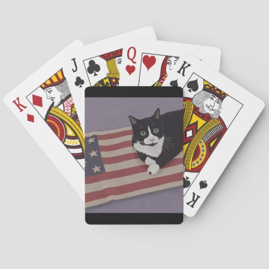USA Cat Spielkarten (Rückseite)