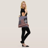 USA Cat Tote Bag Tasche (Am Model)
