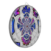 USA Celebration: Lieblicher Spaß Text Dynamic Art Dartscheibe (Vorderseite Links)