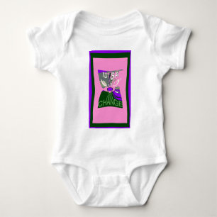 USA Change Art Print Baby Strampler