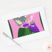 USA Change Art Print Rechteckiger Aufkleber (Umschlag)