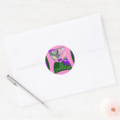 USA Change Art Print Runder Aufkleber (Umschlag)