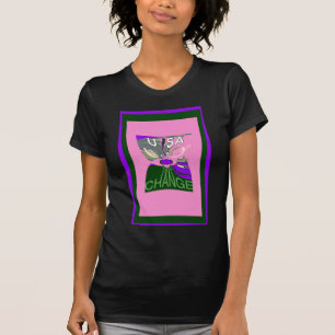 USA Change Art Print T-Shirt