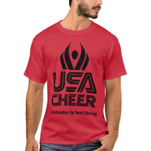 USA Cheer Black Logo