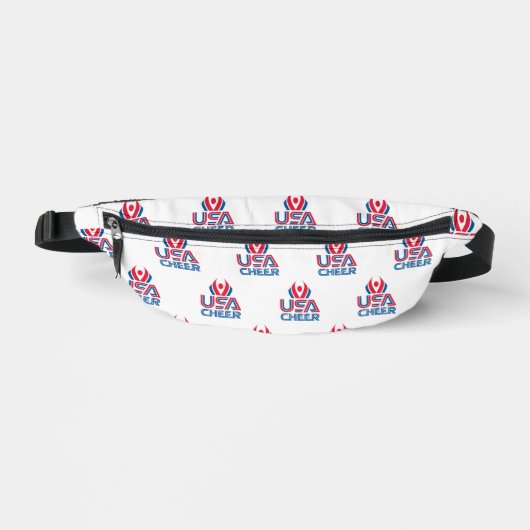 USA Cheer Logo Fanny Pack Bauchtasche (Vorderseite)